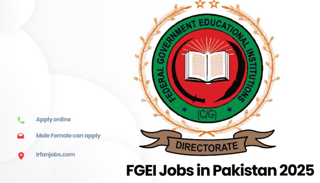 FGEI Jobs in Pakistan 2025