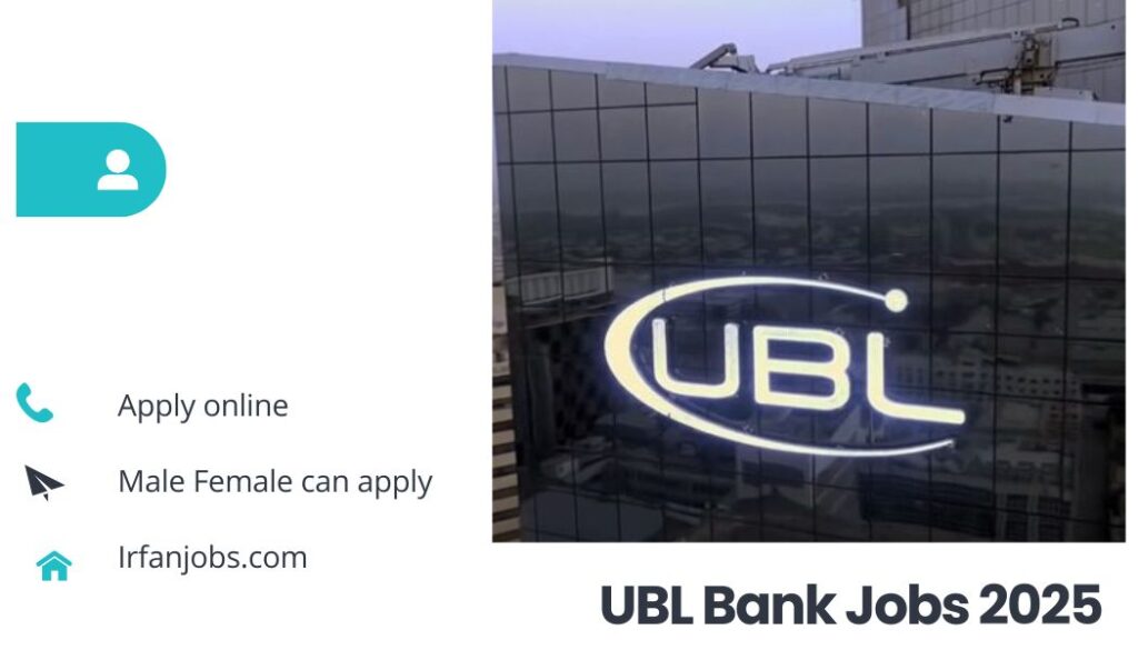 UBL Bank Jobs 2025