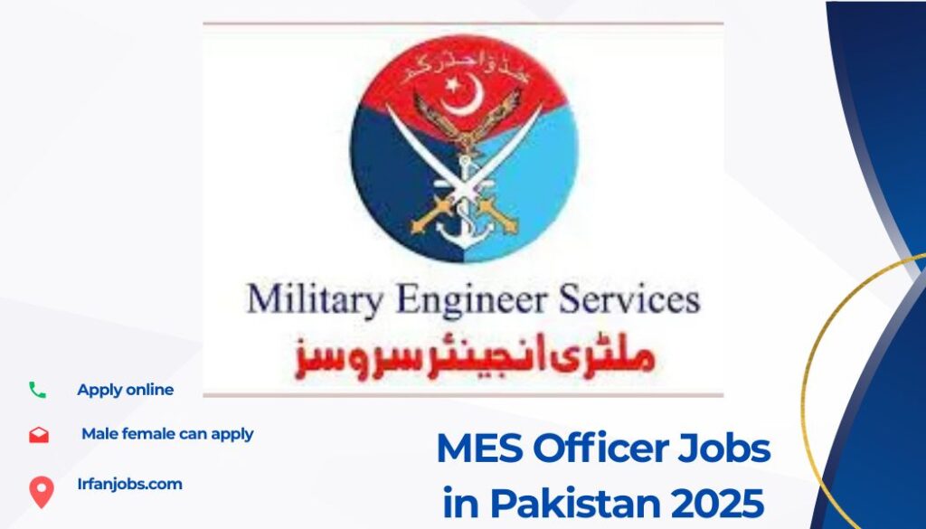 MES Officer Jobs in Pakistan 2025
