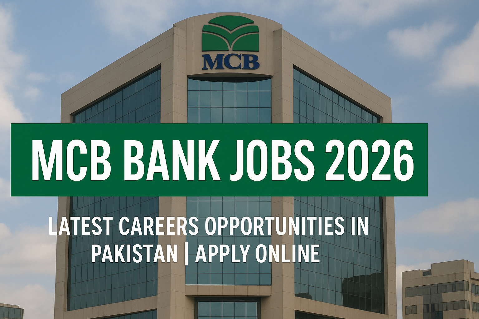 MCB Bank Jobs 2026